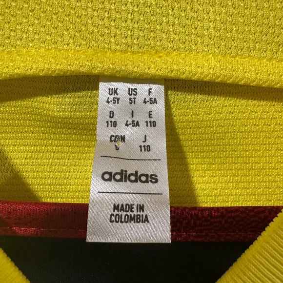 World Cup Colombia Home National Football Soccer Jersey - Picture 4 of 7